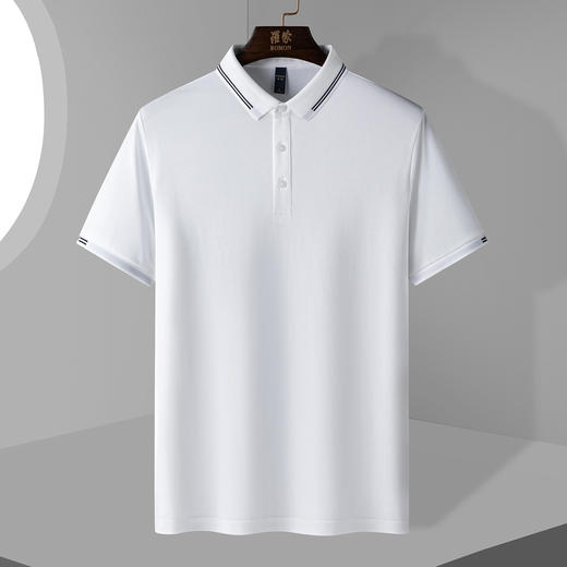 【福利款】罗蒙男士提孔双面领polo衫男短袖男夏季薄款速干t恤男短袖 商品图1