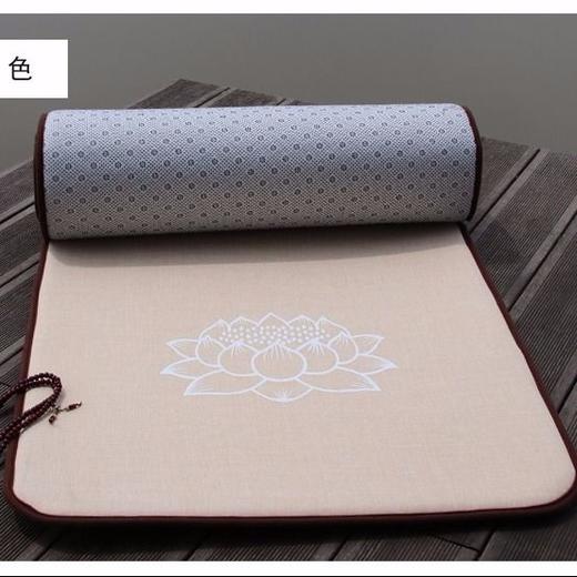 四季亚麻飘窗垫大头垫顺滑加厚家用垫榻榻米垫防滑垫 商品图4