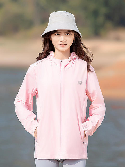 积能男女同款夏季防晒防紫外线冰丝防晒服情侣款户外运动弹力轻薄 商品图9