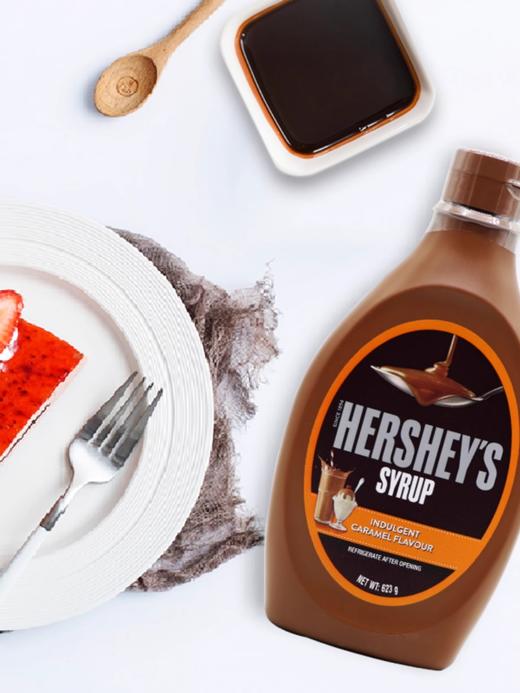 【中欧班列精选】HersheyS好时焦糖糖浆623g 甜品咖啡伴侣烘焙调味酱 原装 商品图3