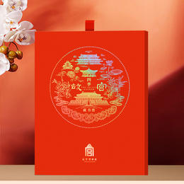 【新品】龙年藏书票 四季故宫系列藏书票 盖章版 采用独特的票中票形式 故宫邮局出品