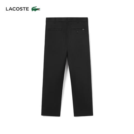 【海南专供价】Lacoste法国鳄鱼男装新款锥形裤时尚纯色休闲裤长裤HH1563-98 商品图1