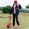 女童春秋装运动套装洋气2024新款大儿童装时髦爱心字母卫衣两件套 商品缩略图3