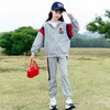 女童春秋装运动套装洋气2024新款大儿童装时髦爱心字母卫衣两件套 商品缩略图2