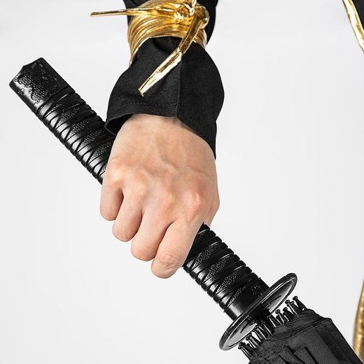 动漫同款天机伞 大号长柄雨伞晴雨两用男女双人武士刀伞学生个性国潮中国风创意伞 商品图4
