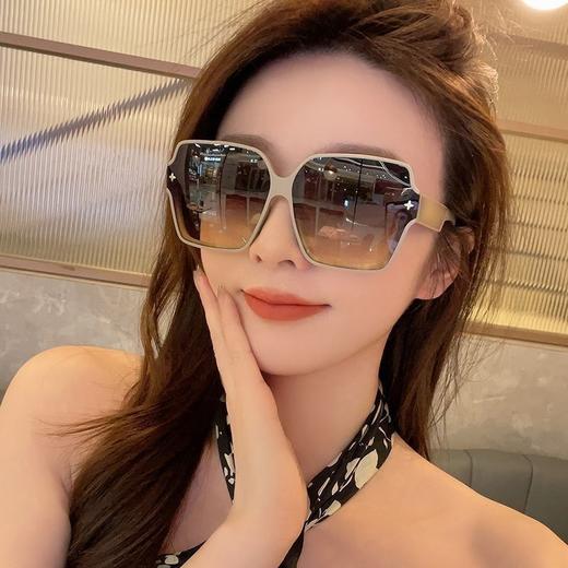 TZF-新款高级感韩版潮墨镜女大脸显瘦夏季防紫外线太阳眼镜潮 商品图3