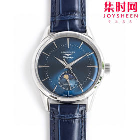 浪琴 LONGINES 军旗月相系列 经典日月星辰男士腕表，新款上市！