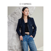 西嘉C+IMPRESS/西嘉醋酸小个子复古直筒裤KZ2401065 商品缩略图2