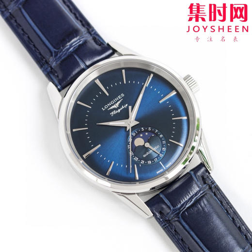 浪琴 LONGINES 军旗月相系列 经典日月星辰男士腕表，新款上市！ 商品图1