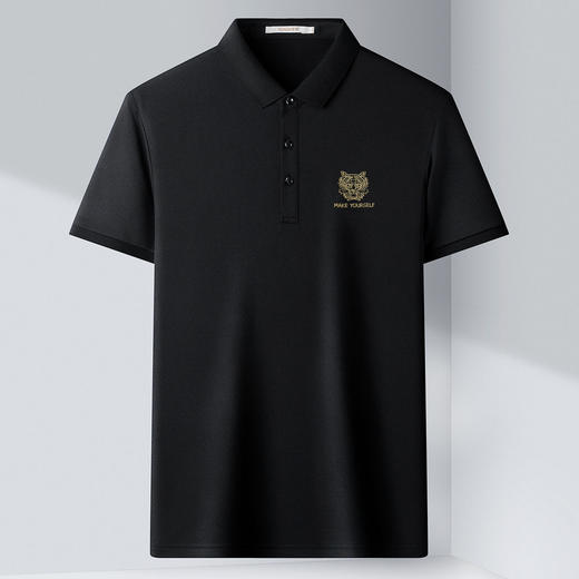 【速干珠地】罗蒙男士夏季经典绣花polo衫男短袖t恤男 商品图4