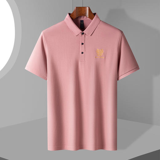 【速干珠地】罗蒙男士夏季经典绣花polo衫男短袖t恤男 商品图2