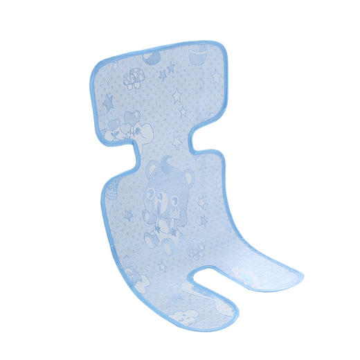 【久坐不闷，多车适用！】夏季婴儿推车凉席冰丝席，通用餐椅座椅席透气儿童伞车，清爽配色，凉而不冰，清爽出行-lm！ 商品图8