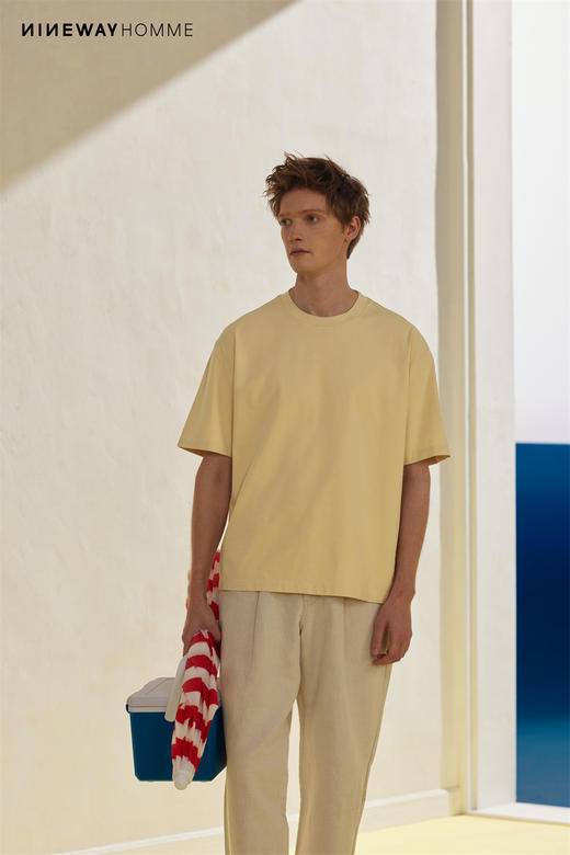 101115纯色短袖T恤 商品图1