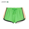 Lacoste法国鳄鱼女装新款潮流松紧腰运动休闲宽松短裤GF1608-10 商品缩略图3