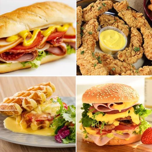 【中欧班列精选】德国冠芥末酱 原装进口利挤压式美式炸鸡汉堡三明治热狗涂抹蘸酱 255g /瓶 商品图10