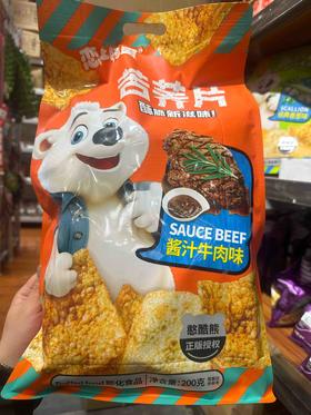 200g恋上阿歪苦荞片酱汁牛肉味