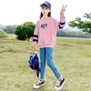 春秋装女童卫衣2024新款秋装洋气韩版连帽衫上衣中大童儿童宽松潮 商品缩略图2