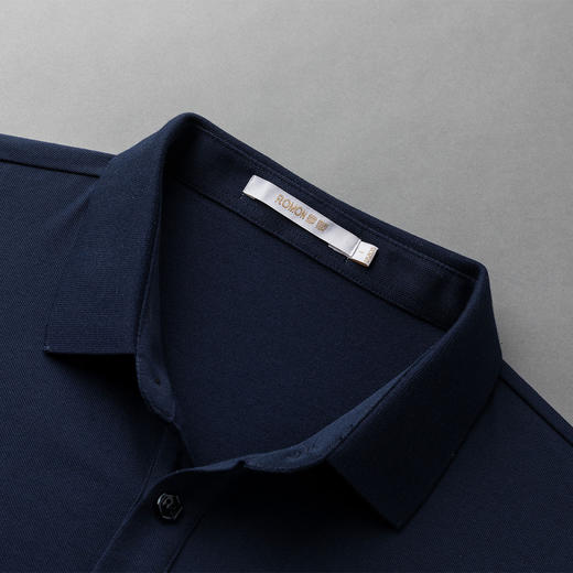 【速干珠地】罗蒙男士夏季经典绣花polo衫男短袖t恤男 商品图7