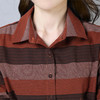 TZF-棉麻条纹衬衫女长袖休闲衬衣 商品缩略图8