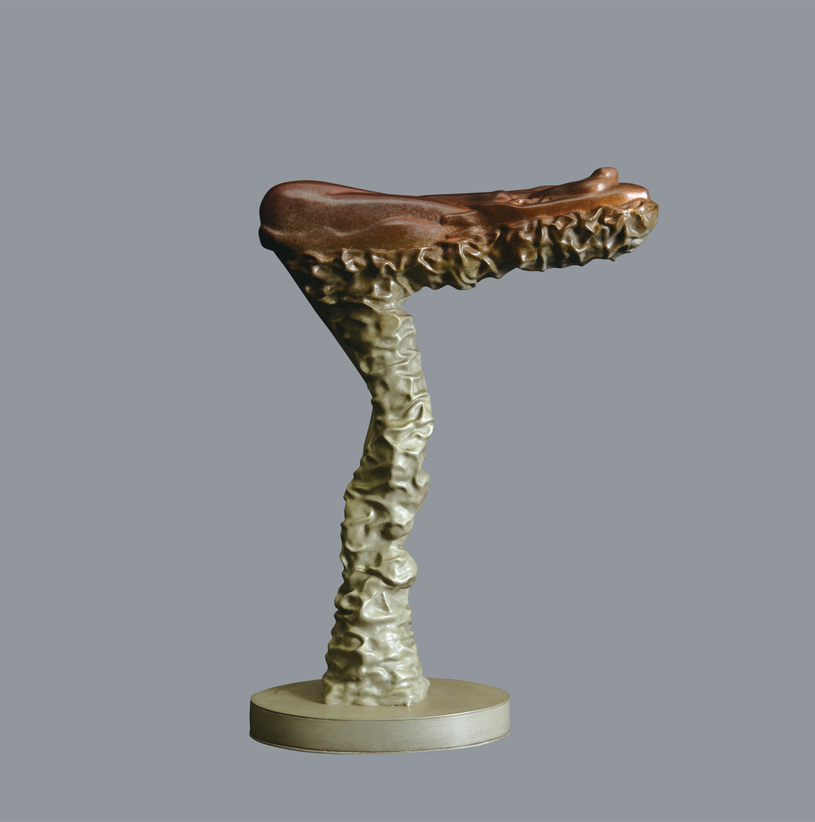 宇达青铜摆件 潘松限量99版作品《霓裳系列-寐》艺术摆件  高39.5cm