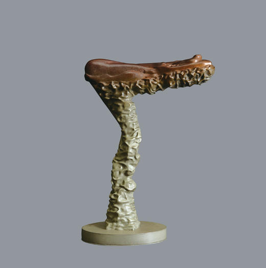 宇达青铜摆件 潘松限量99版作品《霓裳系列-寐》艺术摆件  高39.5cm 商品图0