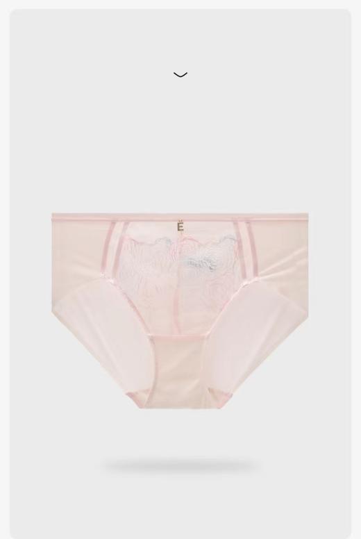 5F 安莉芳【繁花系列】薄款无痕软弹易干抗菌中腰三角内裤 商品图4