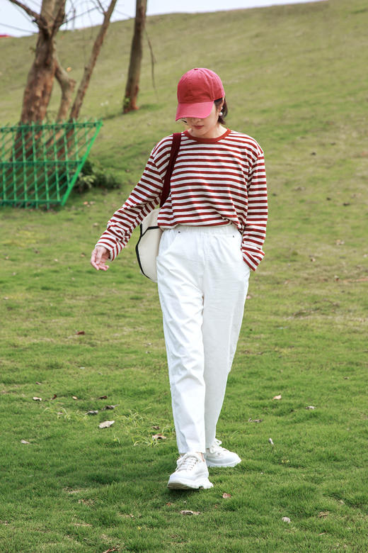 高腰宽松休闲裤 商品图1