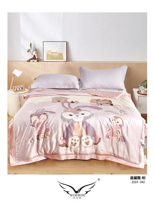 儿童夏凉被 蚕丝被 夏被 卡通被子被芯 商品图11