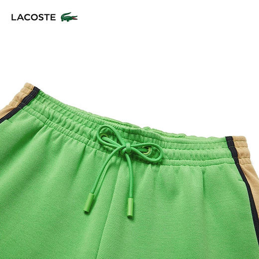 Lacoste法国鳄鱼女装新款潮流松紧腰运动休闲宽松短裤GF1608-10 商品图5