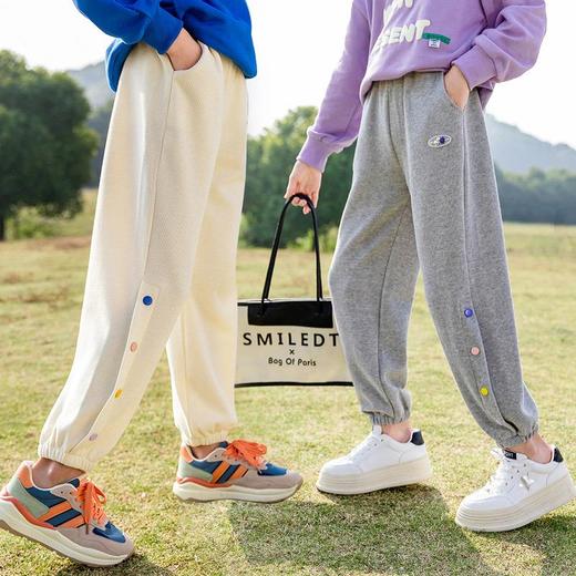 女童运动裤春秋2024新款中大童儿童裤子秋季大童春秋款休闲卫裤 商品图1