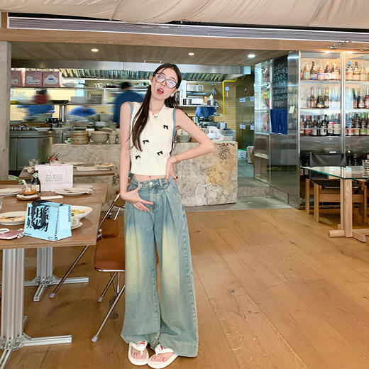 <曾小咸推荐> 【乖妹专属】蝴蝶结针织上衣  商品图4