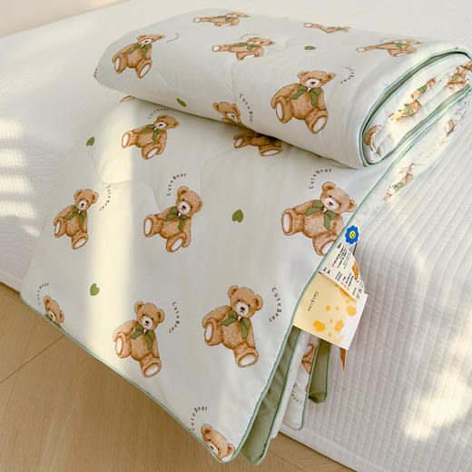 A类母婴级【夏凉被 双层纱空调被】可水洗机洗夏被 夏季儿童薄被子 商品图0