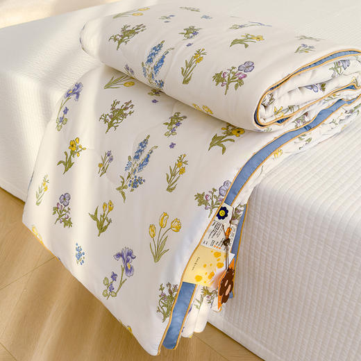 A类母婴级【夏凉被 双层纱空调被】可水洗机洗夏被 夏季儿童薄被子 商品图12