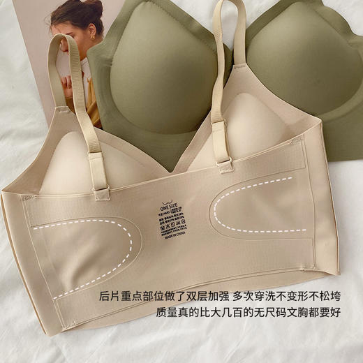 【会隐身的内衣】白T真的不透 全网都夸好穿 无痕内衣天花板 柔软舒服 商品图5