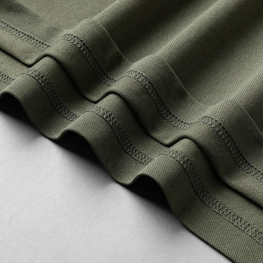 【含桑蚕丝】罗蒙男士夏季polo衫商务休闲舒适男士t恤短袖polo衫 商品图8