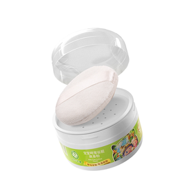 十月小天使宝宝呵宠谷胚柔护爽身粉