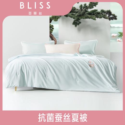 水星集团 百丽丝家纺苏州博物馆联名款古韵清荷抗菌蚕丝夏被 礼盒装 商品图0
