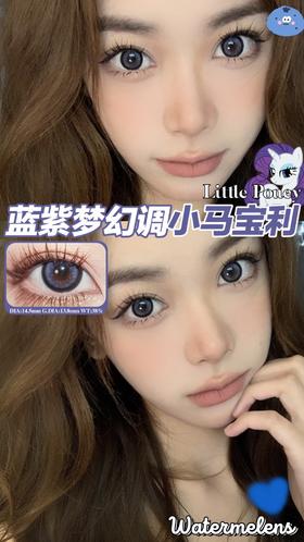 Watermelens小熊泰迪/小马宝利 硅水凝胶（半年抛型）