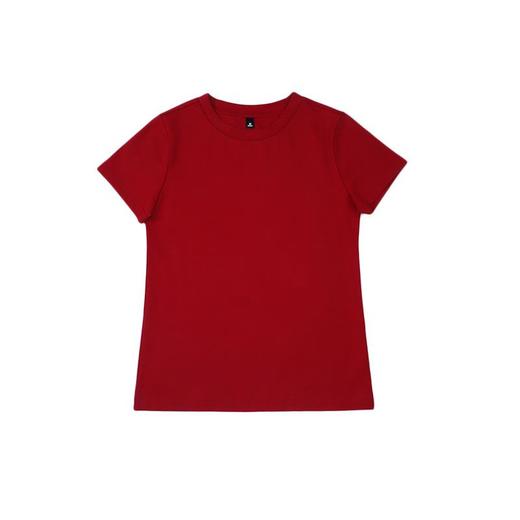 纯色正肩修身圆领棉短袖T恤女2024春夏新款气质内搭套头上衣 商品图4