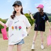 韩版童装女童短袖t恤夏装2024新款洋气中大童儿童夏季小女孩上衣 商品缩略图2
