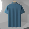 【撞色领】罗蒙男士提孔双面领polo衫男短袖男夏季薄款速干t恤男短袖 商品缩略图8