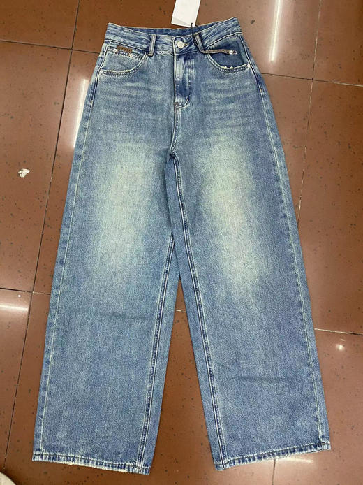 【门店同款】ENJOY春季轻柔怀旧阔腿裤 156107752 商品图0