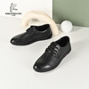 2024年经典鲨夏季新款正装平底舒适系带商务男士休闲皮鞋KC68-D14011 商品缩略图3