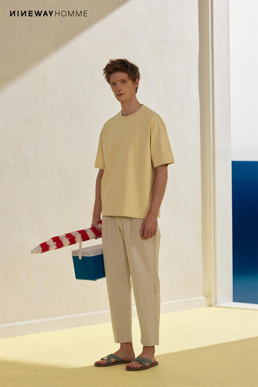 101115纯色短袖T恤 商品图2