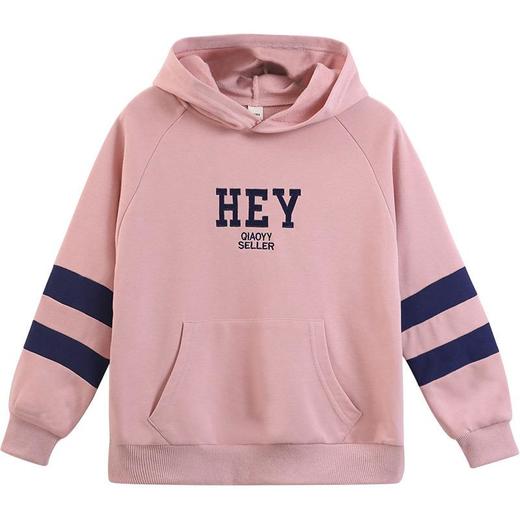 春秋装女童卫衣2024新款秋装洋气韩版连帽衫上衣中大童儿童宽松潮 商品图4