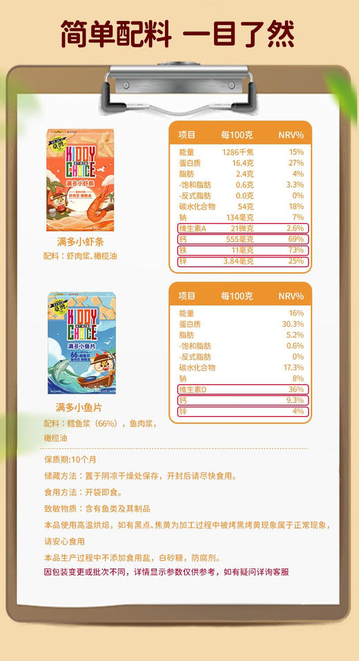 本丁满多小虾条 商品图5