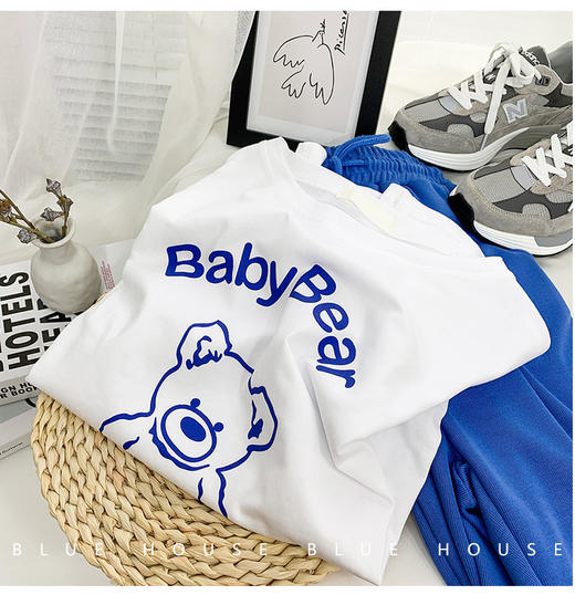 【捡漏价/69.9两件任选】新款御姐炸街上衣宽松潮流纯棉短袖t恤女夏季基础款打底衫短袖，宽松舒适，潮流纯棉。-ry 商品图6