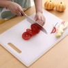 【居家必备，厨房必选】家用厨房食品级PE菜板，双面可用，加厚防滑防霉，菜刀相得益彰，水果擀面样样行！ 商品缩略图2