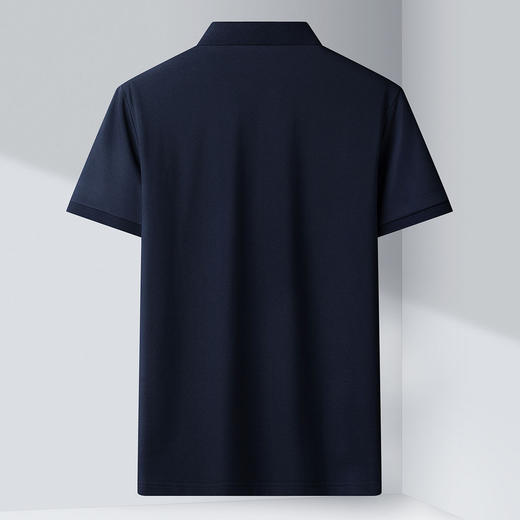 【速干珠地】罗蒙男士夏季经典绣花polo衫男短袖t恤男 商品图6
