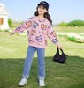 女童春装卫衣2024新款洋气韩版中大儿童网红春秋打底衫上衣套装 商品缩略图1